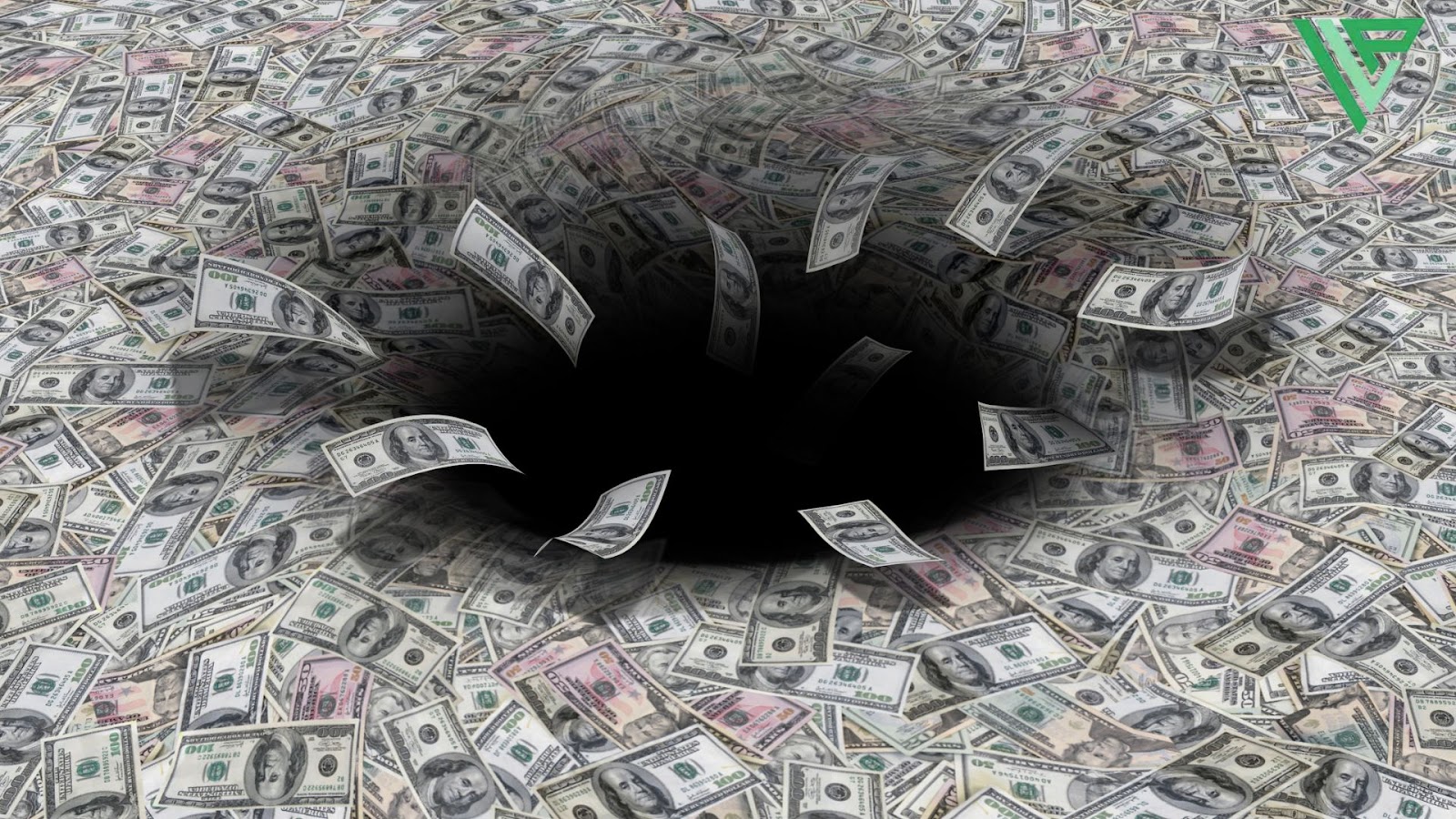 Money flowing into a black hole can be metaphorically related to the risks involved in not having sufficient Bodily Injury Liability (BIL) insurance after an at-fault car accident.